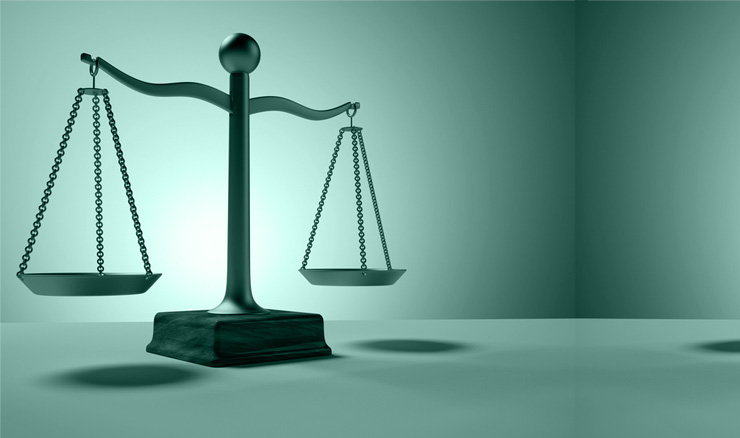 We Balance The Scale Of Justice